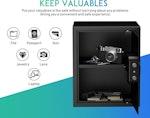 Digital Wall Safe with Keypad & Emergency Keys alternate 3