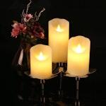 Flameless Wax LED Candles, 3-Pack alternate 2