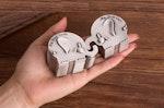 Kids' First Curl & Tooth Keepsake Box - Elephant alternate 5