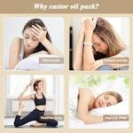 Organic Castor Oil Detox Kit with Bamboo Compress alternate 1