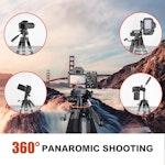 Professional Aluminum Camera Tripod, Orange alternate 3