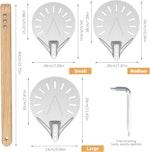 Professional Non-Slip Aluminum Pizza Peel alternate 2