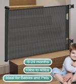 Retractable Mesh Baby Safety Gate alternate 4