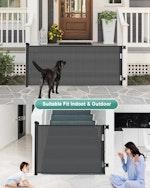 Retractable Mesh Baby Safety Gate alternate 7