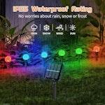 Solar Christmas Garden Lights, 10 LED Pathway alternate 2