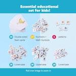 Wooden Alphabet & Number Fridge Magnets Set alternate 3