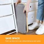 Canvas Laundry Basket with Lid alternate 6