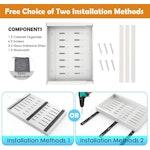 2 Pack Pull Out Cabinet Organizer (White) alternate 7