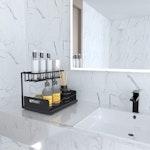 2 Tier Kitchen Sink Organiser (Black) alternate 3