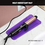 2-Pack Heat Resistant Silicone Mat for Hair Tools alternate 3