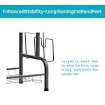 2-Tier Dish Rack with Utensil Holder alternate 5