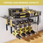 2-Tier Power Tool Rack Organizer Wall Mount alternate 3