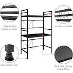 3-Tier Microwave Oven Rack alternate 3