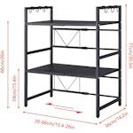 3-Tier Microwave Oven Rack alternate 6