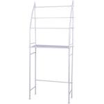 3-Tier White Over Washing Machine Storage Rack thumbnail