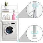 3-Tier White Over Washing Machine Storage Rack alternate 4
