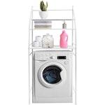 3-Tier White Over Washing Machine Storage Rack alternate 8