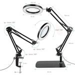 5X Magnifying Desk Lamp with Light Stand alternate 4