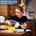 5X Magnifying Desk Lamp with Light Stand alternate 6