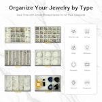 6-Layer Jewelry Organizer Box (Black) alternate 5