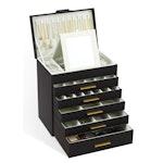 6-Layer Jewelry Organizer Box (Black) alternate 7