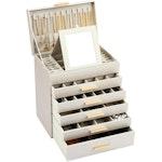 6-Layer Jewelry Organizer Box (White) thumbnail