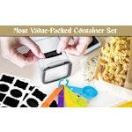 7-Piece BPA-Free Plastic Food Containers alternate 6