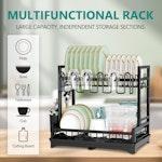 Dish Drying Rack 2-Tier Kitchen Drainer alternate 1