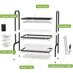 Dish Drying Rack 3-Tier Large Capacity alternate 7