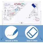 Double-Sided Magnetic Whiteboard 120x90cm alternate 6