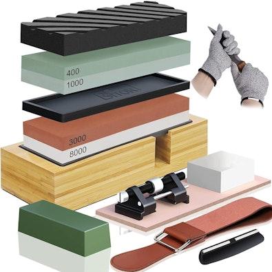 Dual Grit Whetstone Sharpener 3000/8000 cover