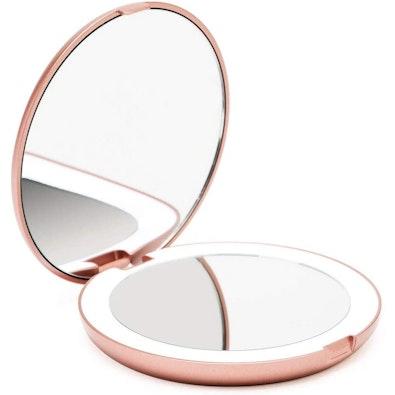 Compact 1X/10X LED Makeup Mirror - Travel Size cover