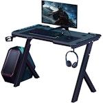 Compact Carbon Fiber Gaming Desk 100x60cm
