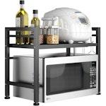 Expandable Microwave & Kitchen Shelf Rack thumbnail