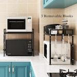 Expandable Microwave & Kitchen Shelf Rack alternate 1