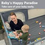 Extra Large Baby Playpen with 50 Ocean Balls alternate 4