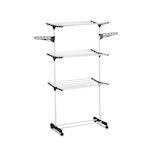 Folding 3 Tier Clothes Laundry Drying Rack thumbnail