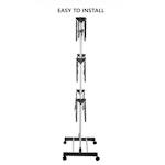 Folding 3 Tier Clothes Laundry Drying Rack alternate 3