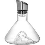 Iceberg Wine Decanter with Aerator Filter and Lid thumbnail