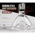 Iceberg Wine Decanter with Aerator Filter and Lid alternate 3
