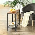 Industrial 2-Tier Side Table with Mesh Frame alternate 4