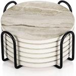 Marble Ceramic Coasters (Set of 6) thumbnail