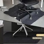 Non-Slip Chair Mat for Hard Floors 90x140cm alternate 2