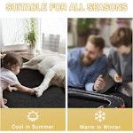 Non-Slip Chair Mat for Hard Floors 90x140cm alternate 4