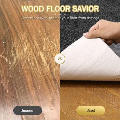 Non-Slip Chair Mat for Hard Floors 90x140cm cover