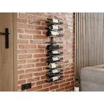 Set 2 Pcs Metal Wall Mount Wine Rack alternate 4