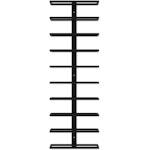 Set 2 Pcs Metal Wall Mount Wine Rack alternate 6