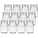 12pc 480ml Mason Jars with Airtight Lids thumbnail