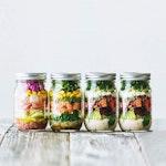 12pc 480ml Mason Jars with Airtight Lids alternate 6