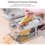 Manual Pasta Maker with 8 Thickness Settings alternate 4